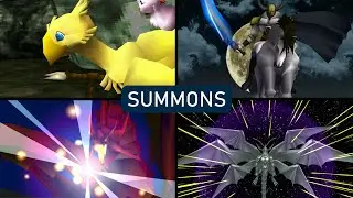 Final Fantasy VII - All Summons