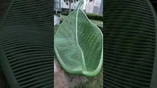 Amazing Huge Leaf Art Design #shorts #steelart