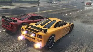 DE 'GP1' PIMPEN & DRAG RACE GAAT FOUT! (GTA V Online Freeroam)