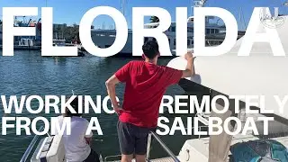 Working Remotely in Florida! Living on a Boat, the Dream Stays Alive!