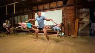 Family AcroYoga with Kids
