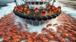 How To Fishermen Use Robots To Catch Millions Tons Of King Crab At Sea -  King Crab Fishing skill