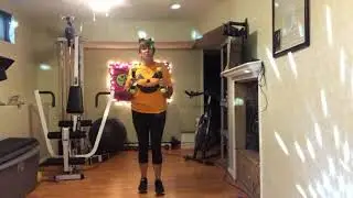Halloween Zumba toning choreography to Monster Mash