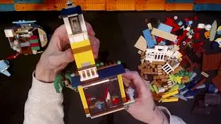 LEGO Creator 3 in 1 Surfer Beach House 31118 Alternate Build and Review! Lighthouse and Boat Model!