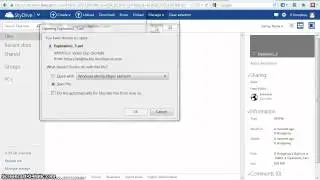 Creating live.com account and upload