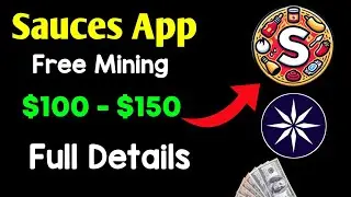 Sauces Mining App | 🌶️ Sauces World Mining App | New Mining App | Ice Network New Mining App