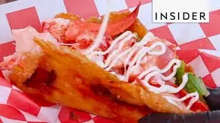 Cheese Lobster Taco