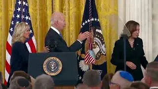 Joe Biden Once Again Gets Lost Trying To Find His Way Off The Stage At His Own White House Event