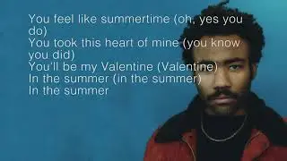 Childish Gambino - Summertime Magic (lyrics)