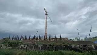 #MetroManilaSubway Valenzuela East Site Update. On this site, something is rising! #BuildBuildBuild