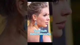 Taylor Swift perfect side profile #taylorswift #sideprofile #perfectface #makeup #procreate #art