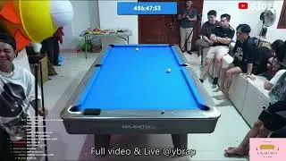 Full video Reza Arap YB A4A CLAN langsung turnamen cobain meja meja billiard terbaru#MARAPTHON2 #103