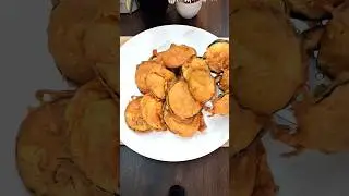 Baigan ka pakauda  #Brinjal  #Pakora  #Recipe  #Shorts   #video