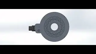 P-Iris (Precision Iris) 3D Wireframe Visualization | High-Precision Aperture Mechanism #AutoIris