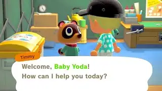 Animal Crossing New Horizons With Baby Yoda!