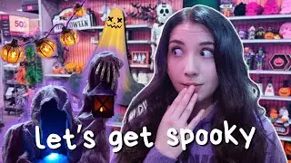 Summer is Cancelled. Halloween Is Here 🎃🖤 (Spooky Shopping Vlog & Haul)