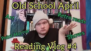 Old School Week 4 Reading Vlog #horrortube #booktube #goosebumps #oldschoolapril23 #darkshadows