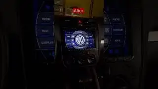 2007 Volkswagen Jetta before and after #fyp #shorts #reels #applecarplay #explore #vw #volkswagen