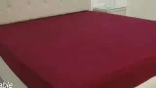 #softsoil.in  Stretchable Cotton #Fitted #Bedsheet #Hosiery #Bed #Sheet