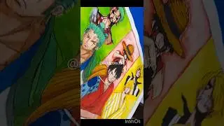 Starw Hat Pirate Monster Trio ⚔️🍖🧑🏻&zwj;🍳 @Goldcore.007#shortsviral #onepiecetrio#luffy#zoro#sanji#anime