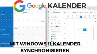 Google Kalender mit Windows 11 Kalender synchronisieren