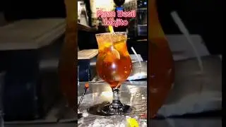 15 Sec Me Paan Basil Mojito🤯| Desi Mojito Recipe#mojito#drink#shorts#cocktail#bartender#virel#recipe