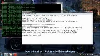 How to add Plugins to your Counter Strike 1.6 Server [ExtremePluginz]