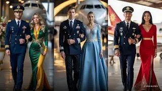 The Most Beautiful Pilot Wing Ceremony In the World | 100 Nations🌍 | Pt. 02 #aiart #aivideo #ai