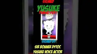 SIGNED Yusuke (Demon Form) Funko POP! │ Signed by Sir Bonner Dytoc │ Yusuke (Pinoy) Voice Actor