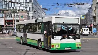 MAN A12 EL222 маршрут N44 (музей изобразительных искусств-центральный рынок) госномер О137ХК39