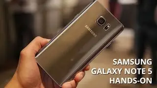 Samsung Galaxy Note5 hands-on