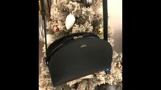 A.P.C half moon bag in dark green