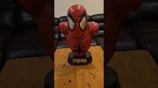 🕷️RARE Life-Size Amazing Spider-Man Bust &ndash; Silver Eyes Edition!