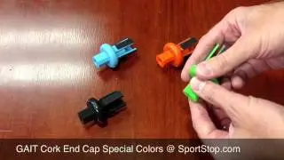GAIT Cork Lacrosse End Cap Special Colors from SportStop.com