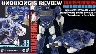 Unboxing & Review - Transformers Studio Series: Voyager Class Soundwave | Transformers Bumblebee