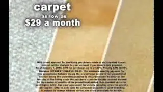Buddy's Carpet: Pay by the month?