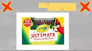 Crayola Ultimate Crayon Collection, 152 Crayons, Coloring Supplies, Styles May Vary, Gift