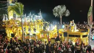 Banda MS en el desfile de carnaval Mazatlán 2023.