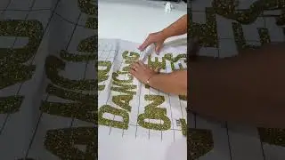Dancing II | Handcrafted Glitter Wall Art | Best Seller Spotlight
