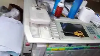 تغير قارء اتشباية كيس الحبر Ricoh mp c6501
