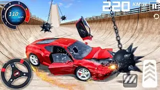 Car Crash Simulator 3D - Real Crazy High Speed Cars Jumps - Android GamePlay