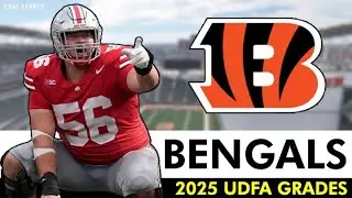 Bengals UDFA Grades: All UDFAs That Are Signing With Cincinnati After The 2025 NFL Draft