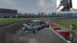 BeamNG Drive Toyota AE86 Drift and Drift Map