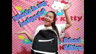 ZenVlog #15 - What's in my backpack?  School Edition