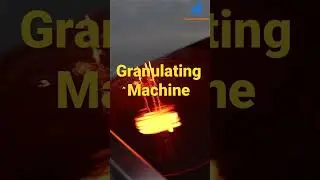 Granulating Machine#grains #casting #granulator #silver #gold #melting