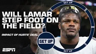 No chance Lamar Jackson takes the field after Jalen Hurts' massive contract extension? | Get Up