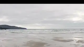 Gentle Ocean Waves on Ireland's Inland Atlantic Coast Rocks 2