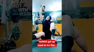 you should try turkish getups #gym #cardio