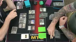 Monoblack Midrange ⚫ vs Simic Ramp 🔵🟢 07-21-23 | Round 1 | Pioneer MTG Tournament