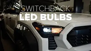 2024 2025 4th gen Toyota Tacoma Turn Signal Upgrade: High-Output Lasfit LED Switchback Install!